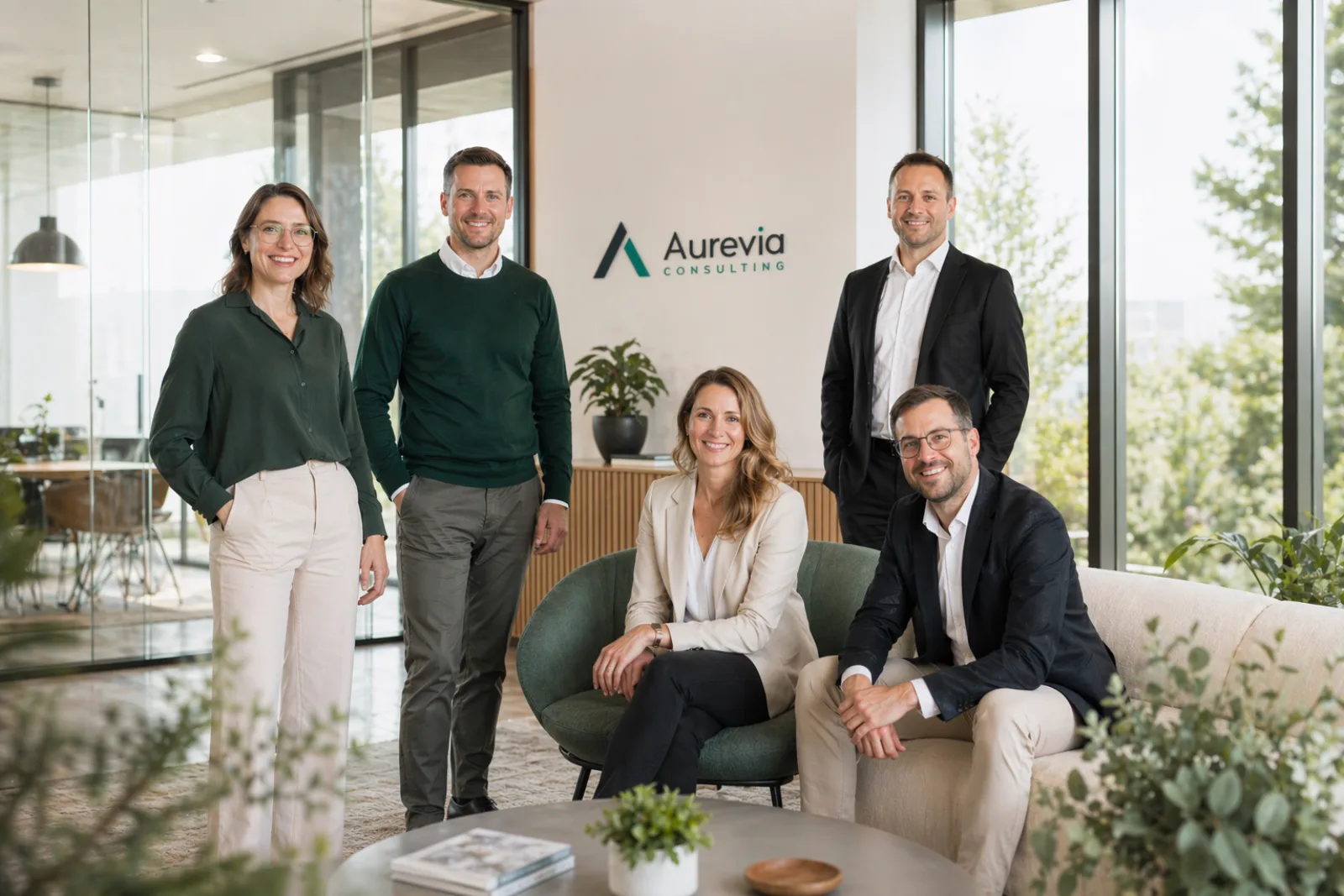 Das Aurevia Consulting Team — Partner und Senior Advisors